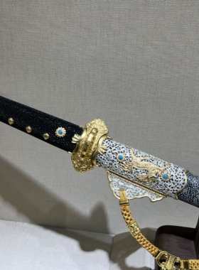 龙泉龙影刀剑麒麟唐剑未开刃