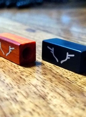 木质紫檀订做刻字小吊坠