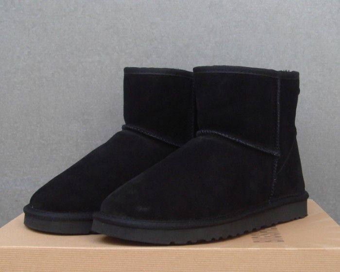 冬季加厚保暖棉靴男真皮短筒黑色棉鞋男雪地靴男特大码46 47 48码,淘宝优惠券,粉丝福利购,淘宝优惠卷