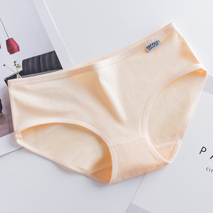 6条装纯棉内裤女低腰中腰三角全棉质底裤学生少女士100%礼盒装,淘宝优惠券,粉丝福利购,淘宝优惠卷
