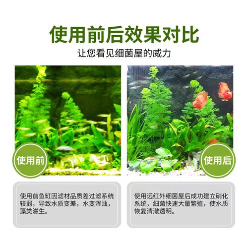 鱼缸过滤材料细菌屋滤材陶瓷环养鱼用品硝化细菌整箱纳米套装石英 - 图1