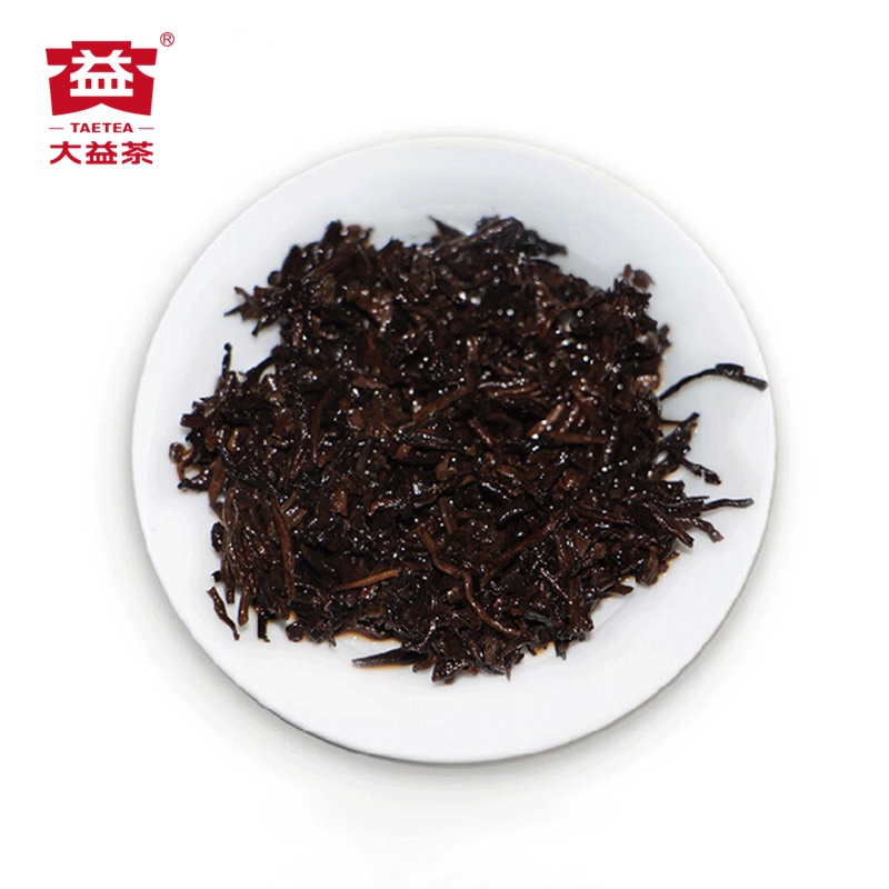 大益宫廷普洱特级散茶2022年2201批次普洱茶熟茶100g盒装罐装茶叶