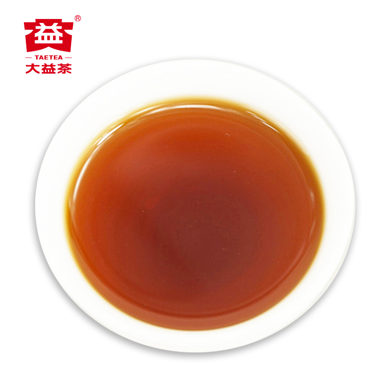 大益普洱茶8592熟茶 经典口粮茶357g七子饼茶2017/2018年随机发货 - 图1