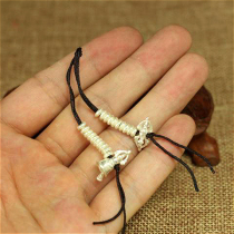 S999 pure silver Tibetan style star Moon Bodhi accessories accessories for Diamond String DIY accessories