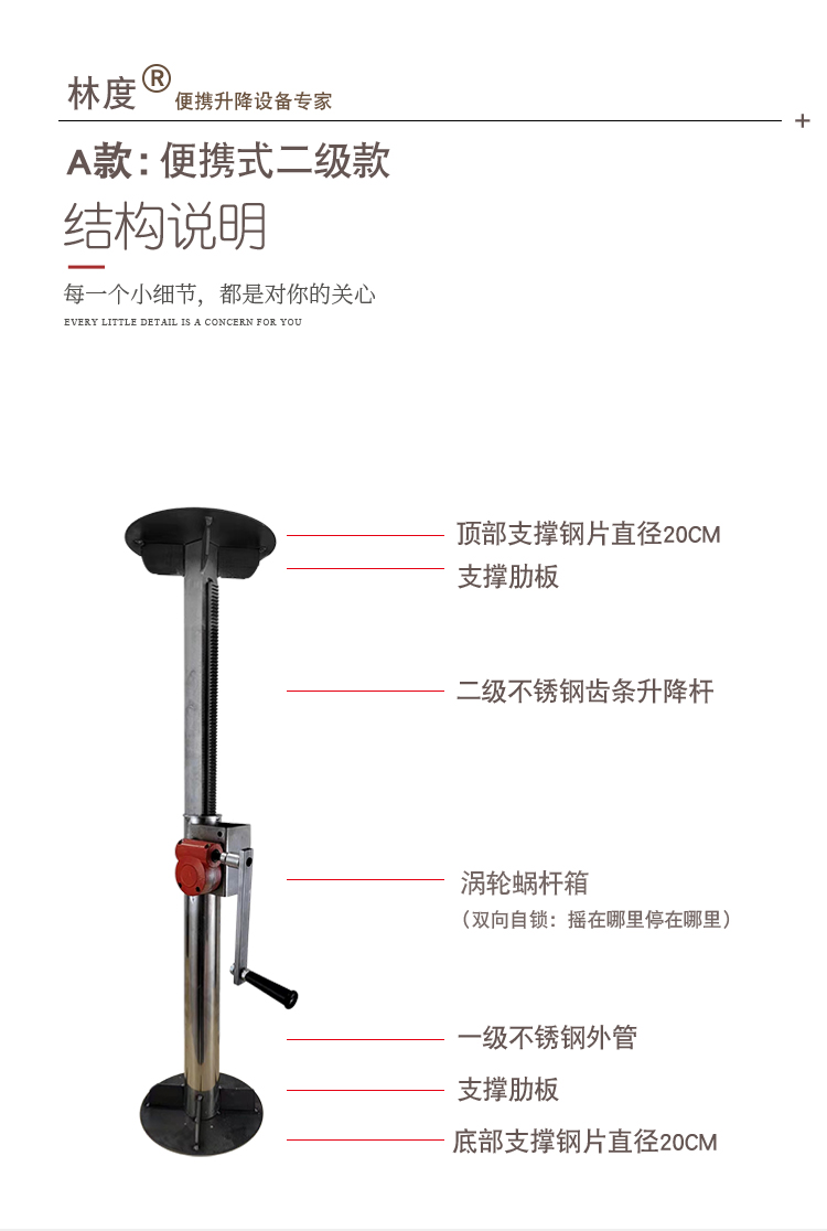 橱柜吊柜升降机移动式加固加厚可折叠不锈钢手电两用衣柜安装神器-图0