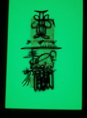 正财神赵公明夜光道长纯手绘道系文创工艺品摆件招财A4定做