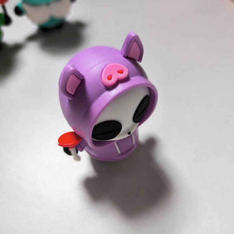 治愈系熊猫公仔盲盒散货模型手办桌面摆件生日礼物可爱万圣节礼物