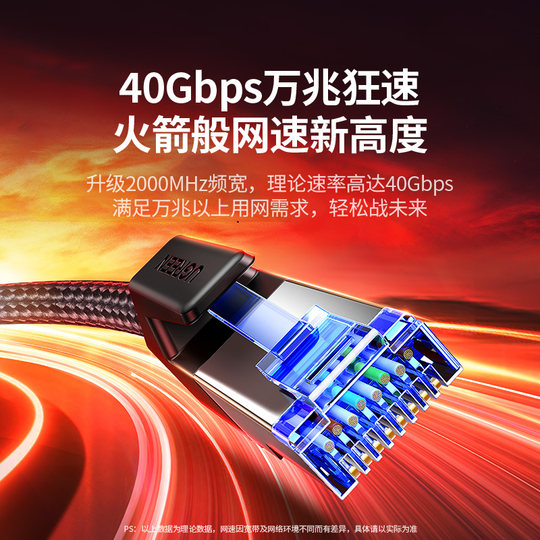 Five international certifications! Greenlink Category 8 10G network cable