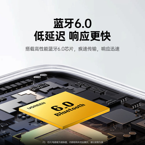 绿联蓝牙接收器老式音响箱专用改装aux3.5线音频发射适配功放模块 - 图0