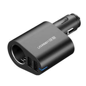 绿联双USB车载充电器