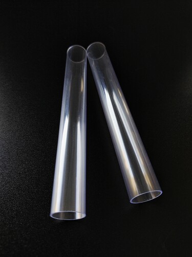 PVC管 透明塑料硬管 水族滴流盒雨淋管上下水过滤连接管3分管16mm - 图0