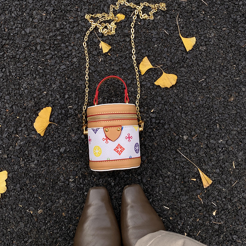 2026新款儿童包波士顿枕头包洋气女童印花单肩包斜挎包百搭手提包,淘宝优惠券,粉丝福利购,淘宝优惠卷