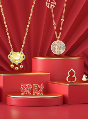 2024项链国潮新中式锁骨链女钛钢