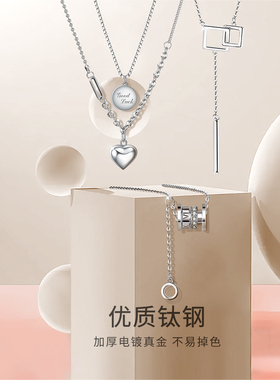 红色国潮手链女平安锁