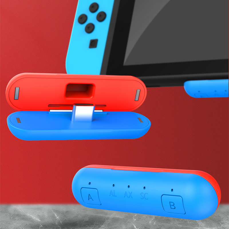 良值Switch/Lite蓝牙接收器 磁吸式无线耳机适配器PS4/PC笔记本音