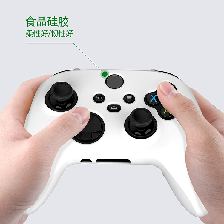 良值适用于Xbox手柄硅胶套 保护套 摇杆帽 XBOXONE胶套防滑防汗 - 图2