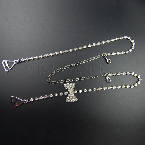 Нижнее белье, бретели, галстук-бабочка, бюстгалтер, надевается на плечо