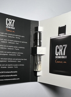 【鄙视假货】CRISTIANO RONALDO C罗香水CR7 GAME ON男香1.5ml