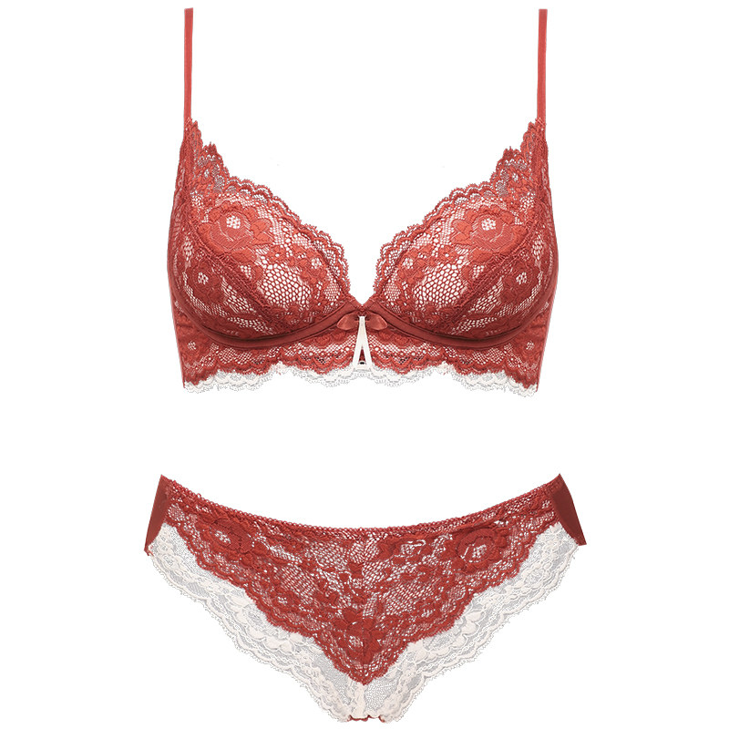 乳胶女调整型收副乳无钢圈性感胸罩 嫦香诗文胸