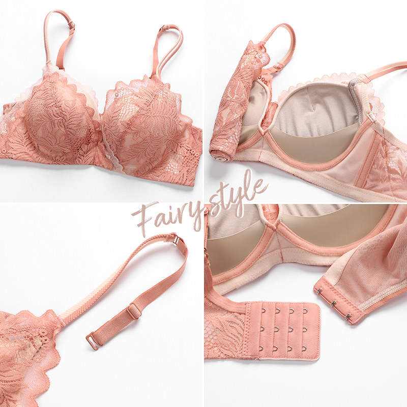 无钢圈调整型收副乳性感夏季胸罩 嫦香诗文胸