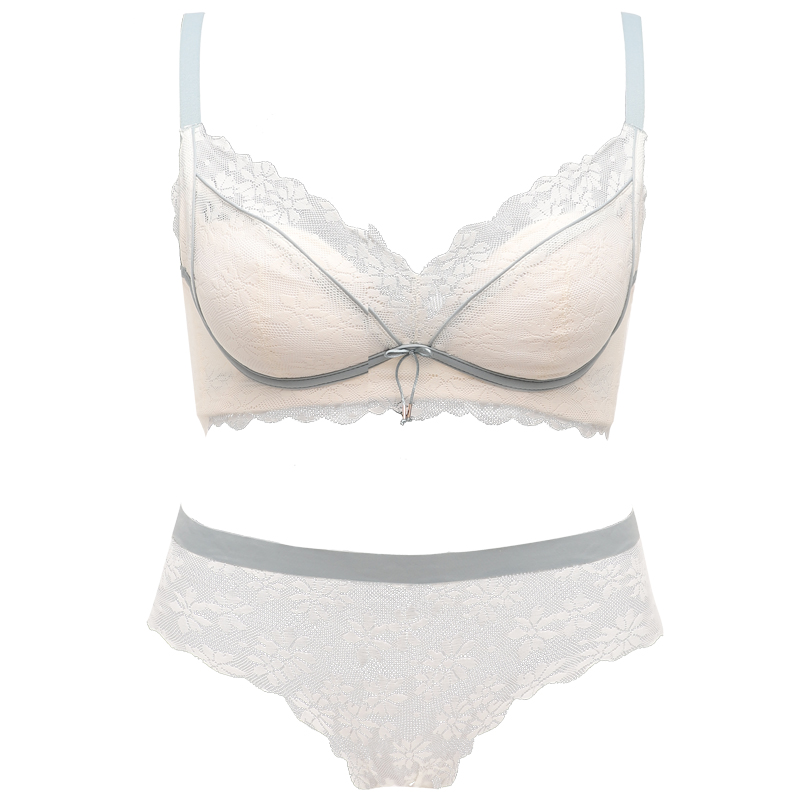 聚拢收副乳防下垂无钢圈嫦香诗内衣 嫦香诗文胸