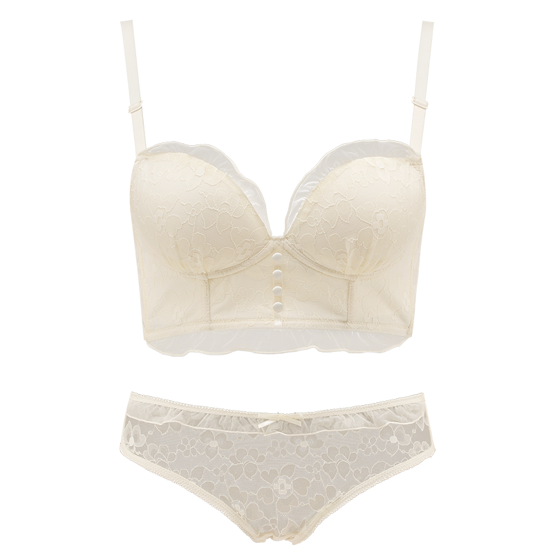 女调整型收副乳上托防下垂2021内衣 嫦香诗文胸