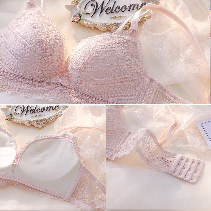 无钢圈收副乳上托调整型bra秋文胸 嫦香诗文胸