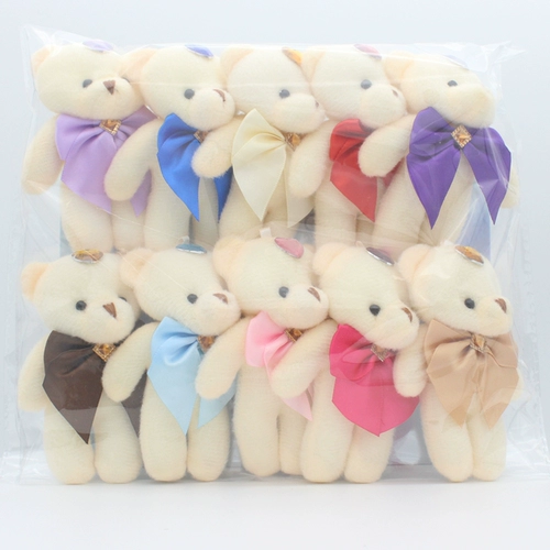 Мультяшная плюшевая кукла, игрушка, букет, с медвежатами