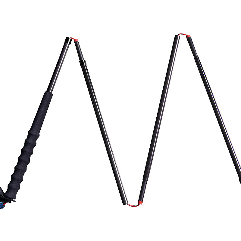 杖一羽量化越野跑步杖碳素杖身摺疊手杖越野款 一對 山脈戶外 淘寶天貓 Line購物