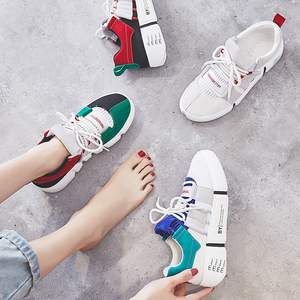 网面透气小白鞋