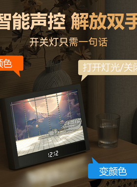 灯光画定制小夜灯床头装饰阳光画