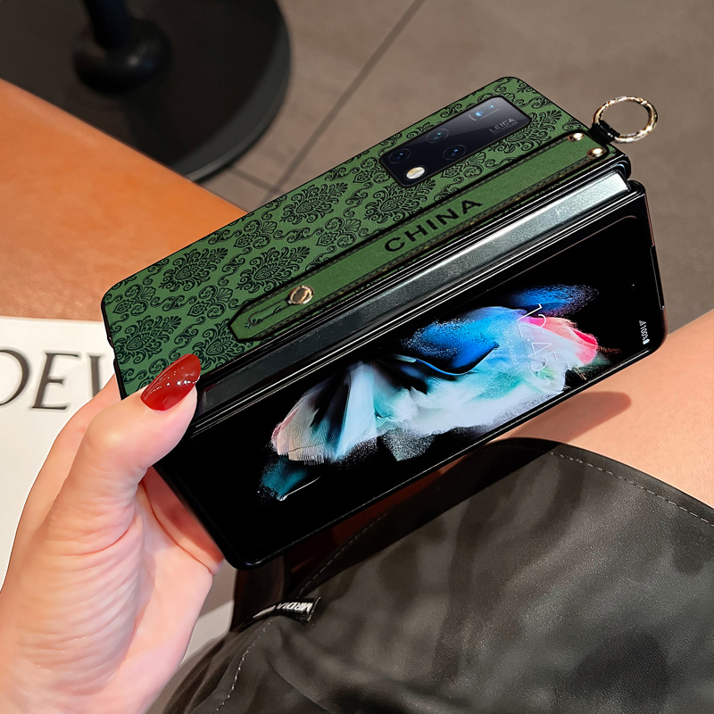 适用华为MateX6手机壳x3皮质XS2折叠屏荣耀Magicvs2保护套x2典藏版V2RSR外壳VPurse潮v3s腕带x5斜挎挂绳V5 - 图1