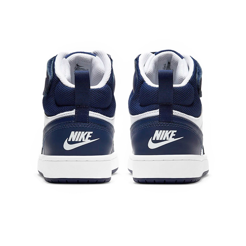 Nike耐克童鞋Court Borough Mid 2 GS中帮时尚休闲篮球鞋CD7782 - 图1