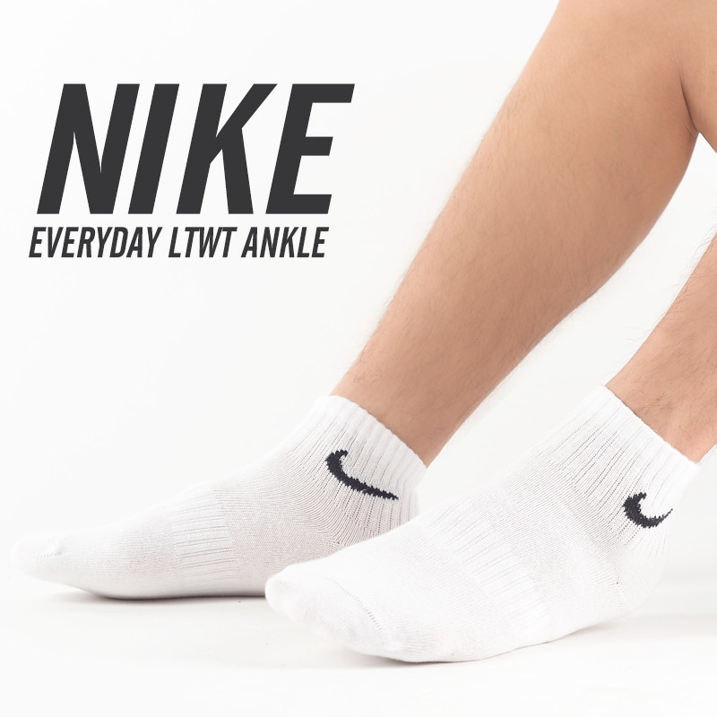 nike男女篮球袜三双装跑步运动袜 金腾运动运动袜