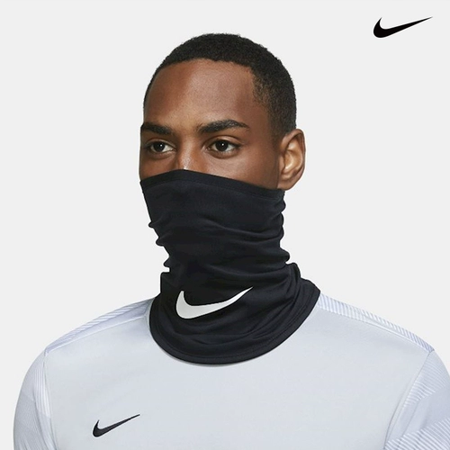 Nike, дорожная футбольная спортивная удерживающая тепло маска для тренировок, шарф-платок, шарф