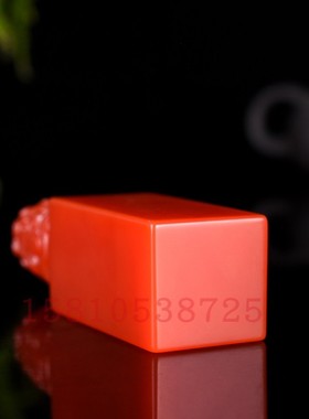 天然和田玉印章玉料雕刻玉狮