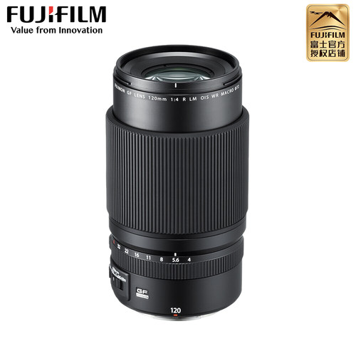 现货速发 富士 GF120mmF4 R LM OIS WR Macro GFX100S中画幅镜头 - 图0