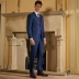 Busycon Phù hợp với nam giới Phong cách kinh doanh Anh Trang phục giản dị Chú rể Váy cưới Wedding Suit nam - Suit phù hợp đồ công sở nam Suit phù hợp