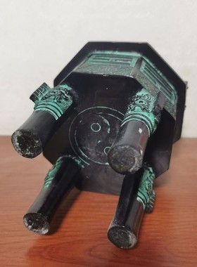 香炉复古品八卦鼎仿古青铜器镇宅