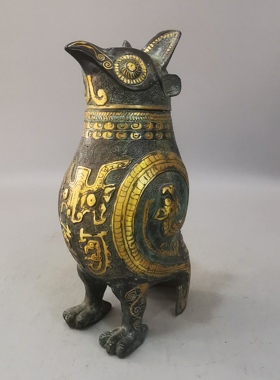 中式风水做旧镇宅礼品仿古青铜器