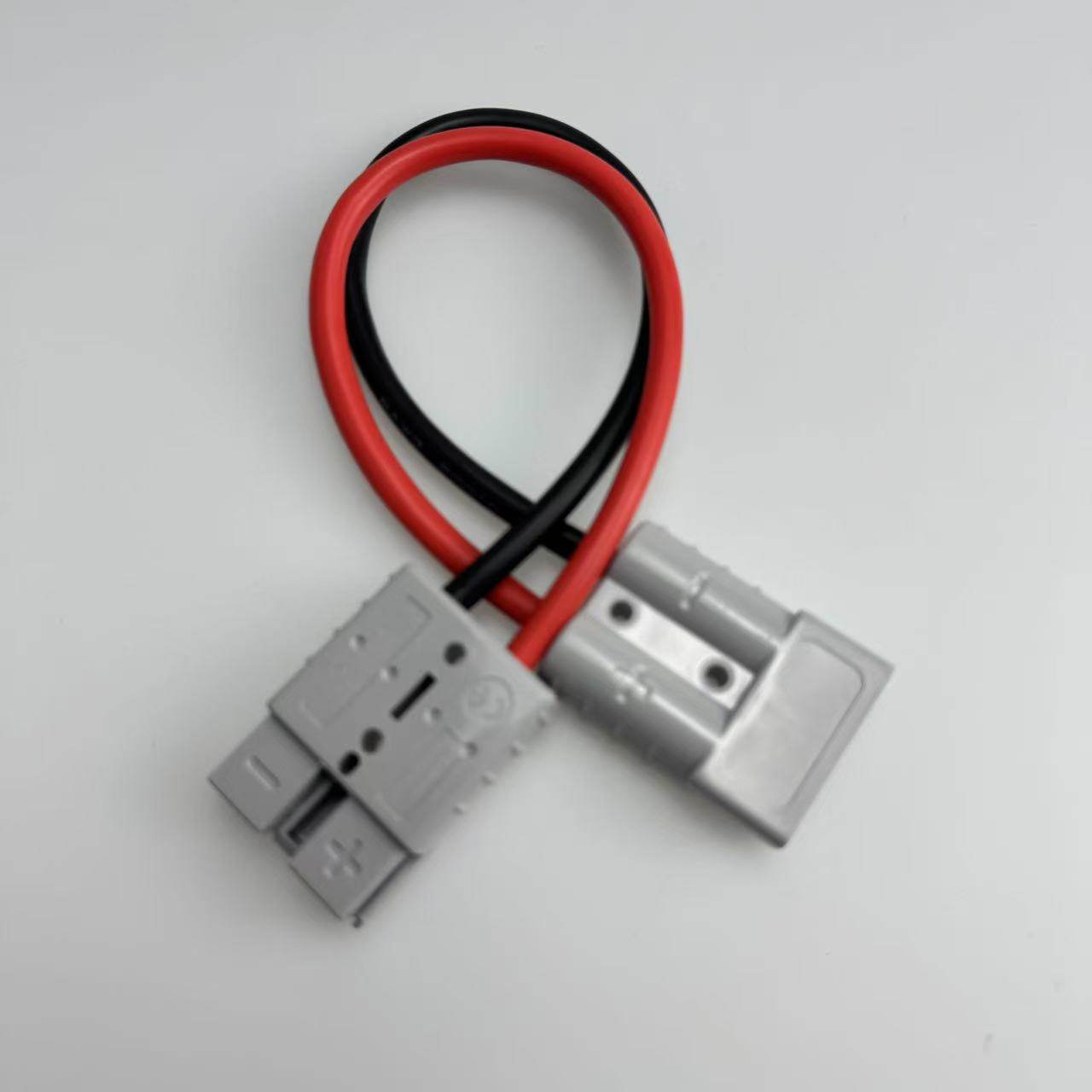 适用于安德森插头50A120A插头延长转接10平方8AWG硅胶线,淘宝优惠券,粉丝福利购,淘宝优惠卷