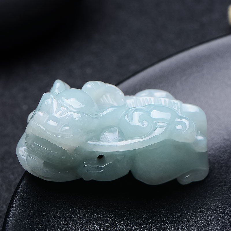 货玉佩男女招财玉项链护身符玉石挂件 A 翡翠霸王貔貅吊坠天然缅甸 货玉佩男女招财玉项链护身符玉石挂件 A 翡翠霸王貔貅吊坠天然缅甸