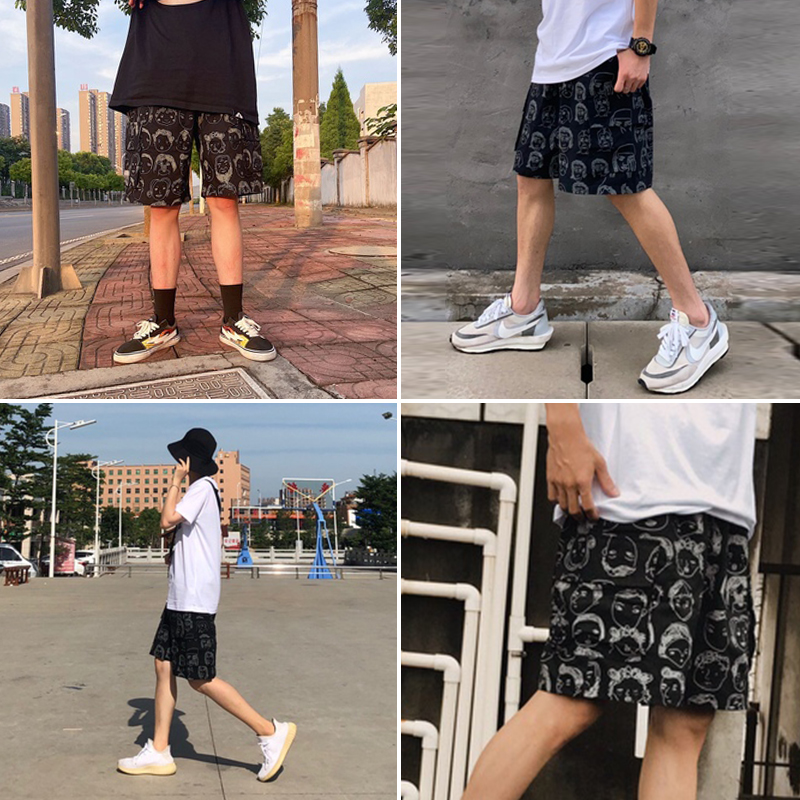 工装短裤男士潮牌 宽松夏季嘻哈纯棉运动外穿潮流休闲五分裤子 ins 工装短裤男士潮牌 宽松夏季嘻哈纯棉运动外穿潮流休闲五分裤子 ins