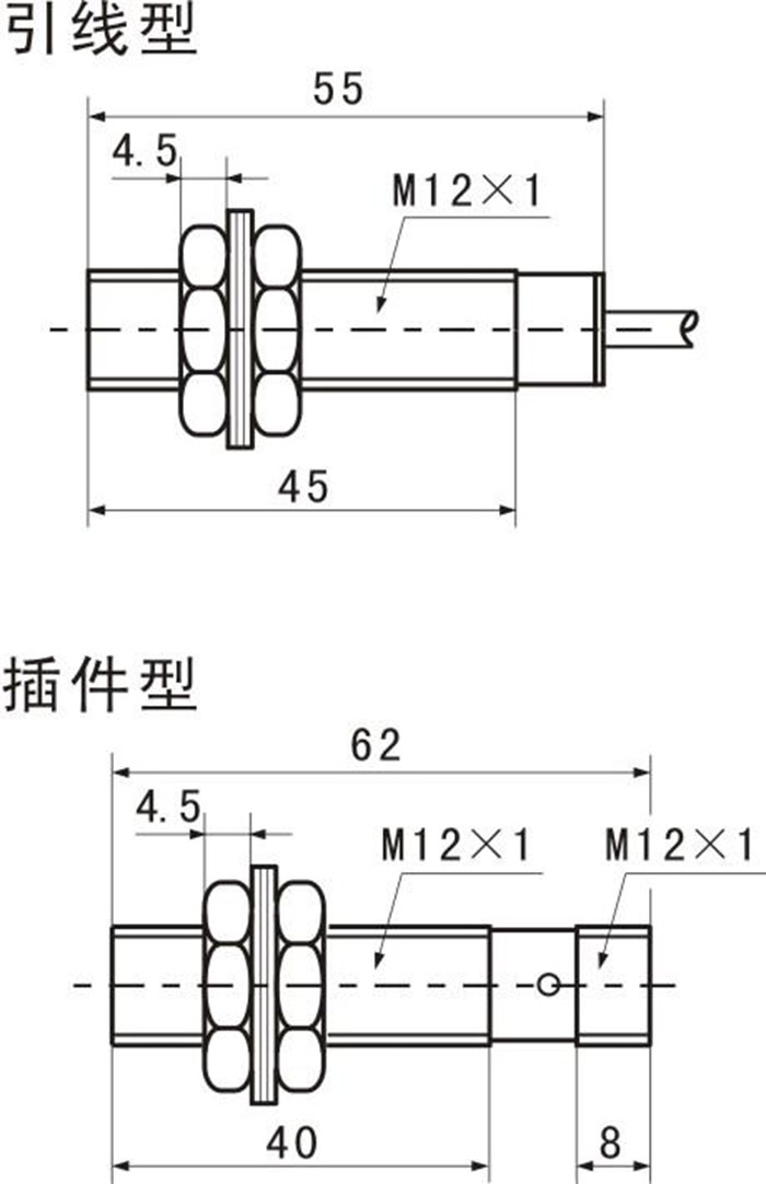 齿轮圆盘测速传感器 脉冲开关 VM12-2C3A磁敏 速度感应金属 - 图0