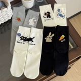 Tide, мультяшные демисезонные носки, японские асимметричные гольфы, средней длины