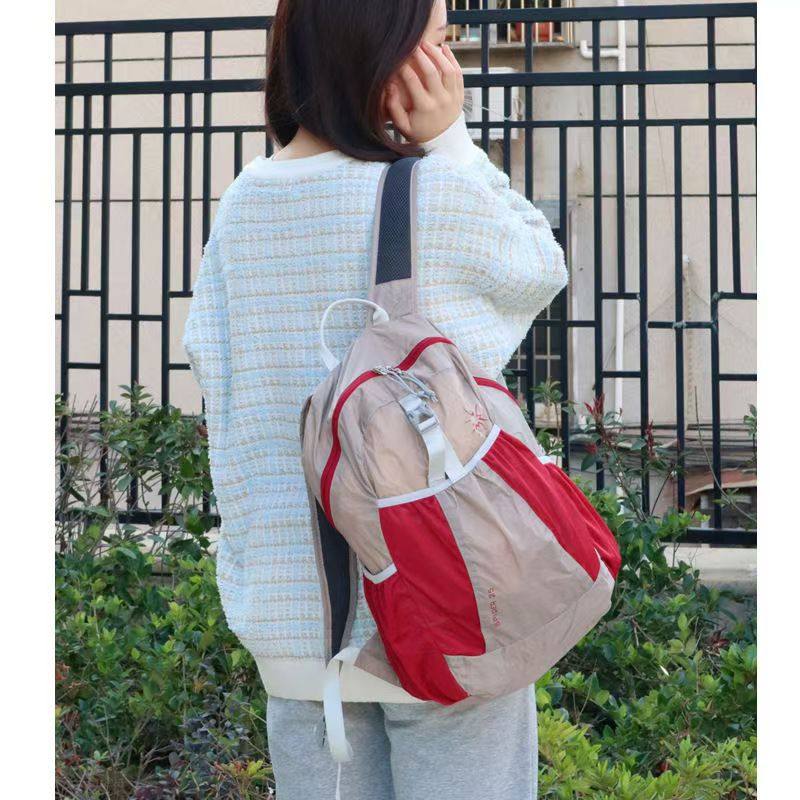 折叠旅行背包女士双肩轻便女款超轻薄轻巧短途高颜值女大容量防水,淘宝优惠券,粉丝福利购,淘宝优惠卷