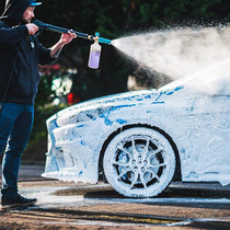 Coku Lion Black Pearl With Wax High Bubbles Carwash Liquid Concentrate Powerful Foam Decontamination Cleaning Waxed Water Light Brightening