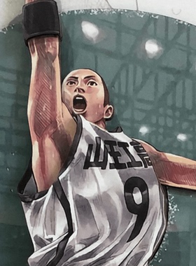 灌篮高手山王泽北纸艺立体画