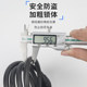 Giant four-digit password ring lock thick steel cable anti-theft