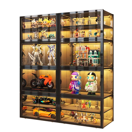 Figure display storage cabinet